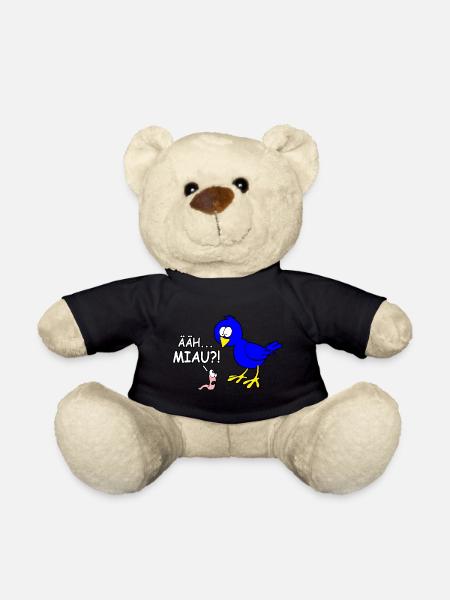 Ääh miau - Teddy - Schwarz