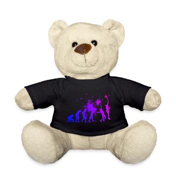 Paddle Tennis Paddle Court Femmes Paddle Court Paddle Tennis - Nounours - noir - Devant