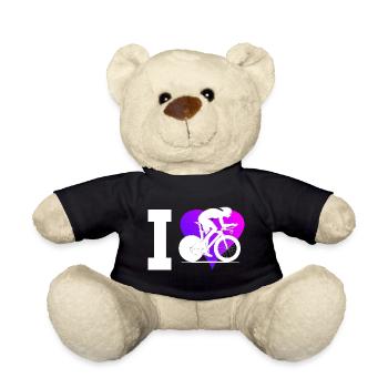 Vélo de route Femme Vélo de route Vélo de route Hommes - Nounours - noir - Devant