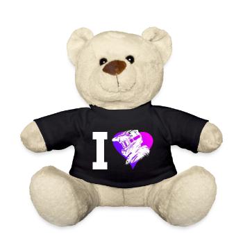 Mountain Bike MTB Men Cycling Mountain Bikers - Teddy Bear - black - Front