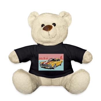 Retro muscle car 2 - Teddy - Schwarz - Vorne