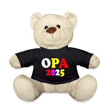 Opa 2025 - Teddy - Schwarz - Vorne