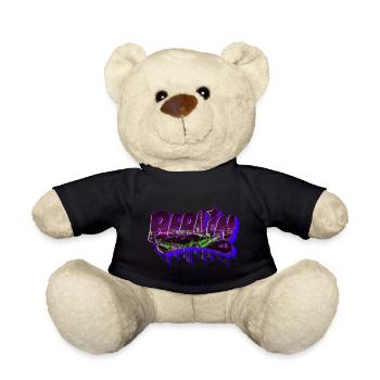 Berlin Graffiti Schriftzug - Teddy - Schwarz - Vorne