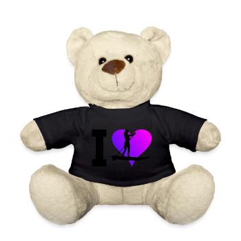 Standup Paddleboard Damen Standup Paddle Standup P - Teddy - Schwarz - Vorne