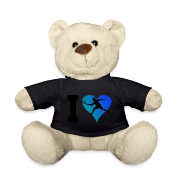 Pickleball Pickleball Play Women's Racquetball - Teddy Bear - black - Front