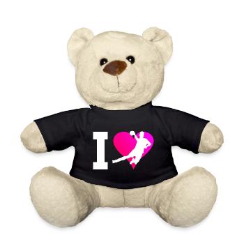 Joueurs de handball Handball Handball Hommes Handball - Nounours - noir - Devant