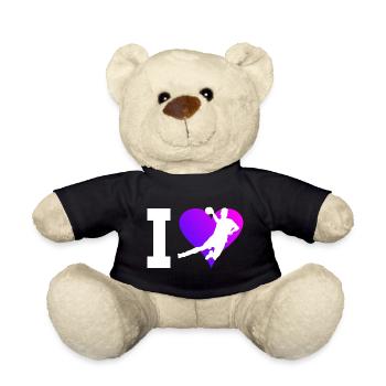 Men's Handball Players Handball Handball - Teddy Bear - black - Front