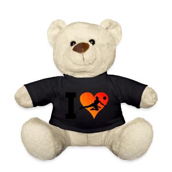 Volleyball Men's Volleyball Women's Volleyball - Teddy Bear - black - Front