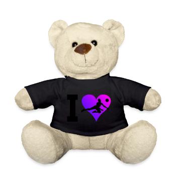 Volleyball Herren Damen Volleyballer Volleyballspi - Teddy - Schwarz - Vorne