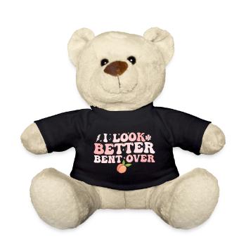 Ich sehe besser gebeugt aus - Teddy - Schwarz - Vorne