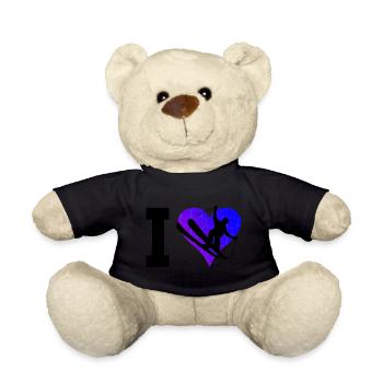 Freestyle Ski Men Women Slopestyle Ski Freestyle - Teddy Bear - black - Front