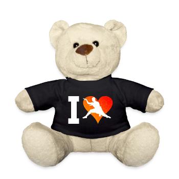 Wushu Kung Fu Kampfsport Kungfu Herren Damen - Teddy - Schwarz - Vorne