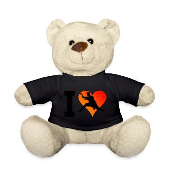 Kung Fu Wushu Kungfu Arts Martiaux Hommes Femmes - Nounours - noir - Devant