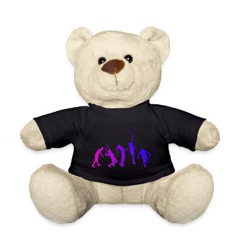 Tennis Play Joueurs de tennis masculins - Nounours - noir - Devant