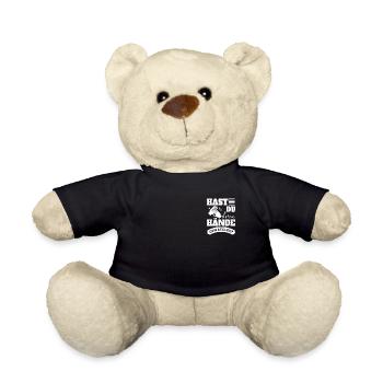 Hast Du Hände Gewaschen? Coronavirus COVID19 2020 - Teddy - Schwarz - Vorne