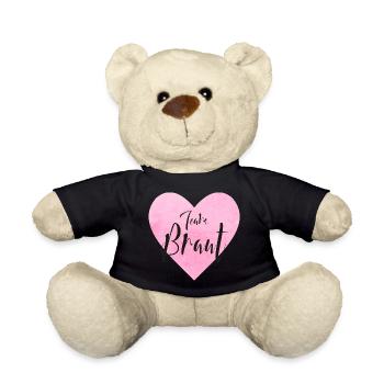 Team Braut Junggesellenabschied - Teddy - Schwarz - Vorne