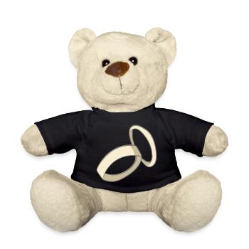 Hochzeit - Teddy - Schwarz - Vorne