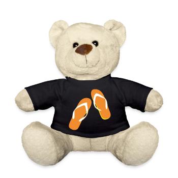 beach beach summer summer vacation vacation301 - Teddy Bear - black - Front