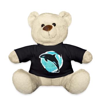 Orque tueur de baleine - Nounours - noir - Devant