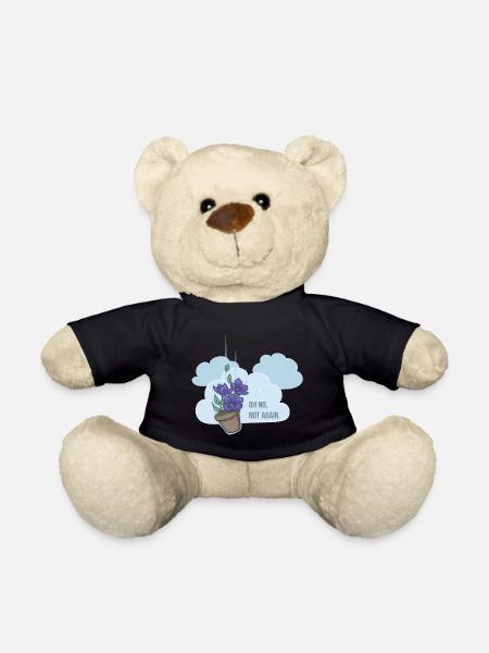 Oh no, not again! - Teddy - Schwarz