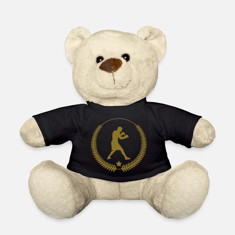 Boxing / Boxen / Boxe - Teddy Bear - black