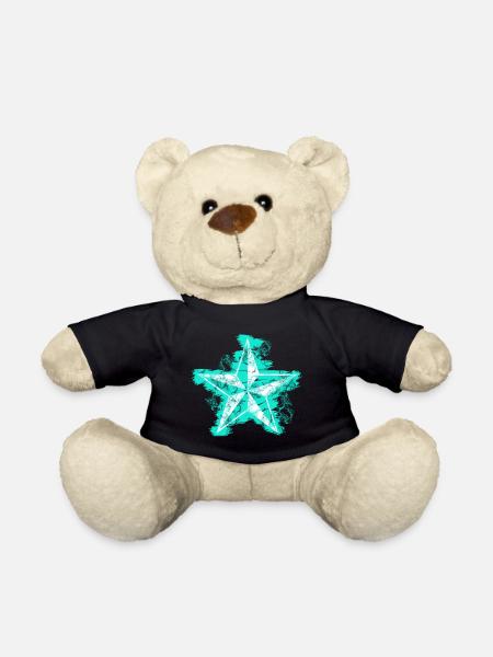North star - Teddy Bear - black