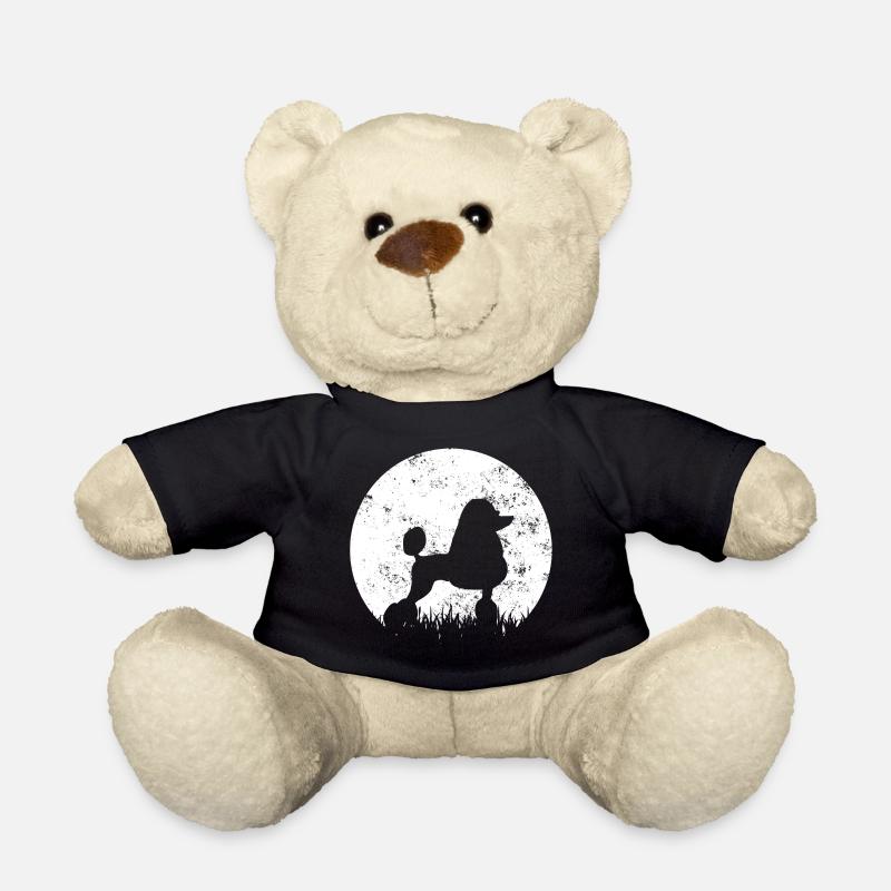 Hund Pudel - Teddy - Schwarz