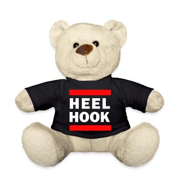 Brazilian Jiu-Jitsu Heel Hook BJJ - Teddy Bear - black - Front
