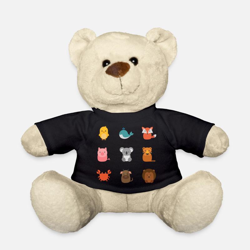 Natur - Teddy - Schwarz