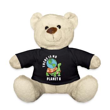 there is no planet b - Teddy - Schwarz - Vorne