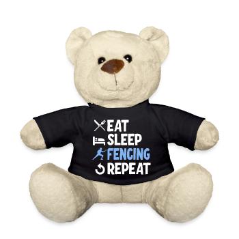 Fencing - Teddy Bear - black - Front