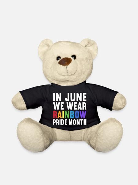 LGBT - Teddy - Schwarz