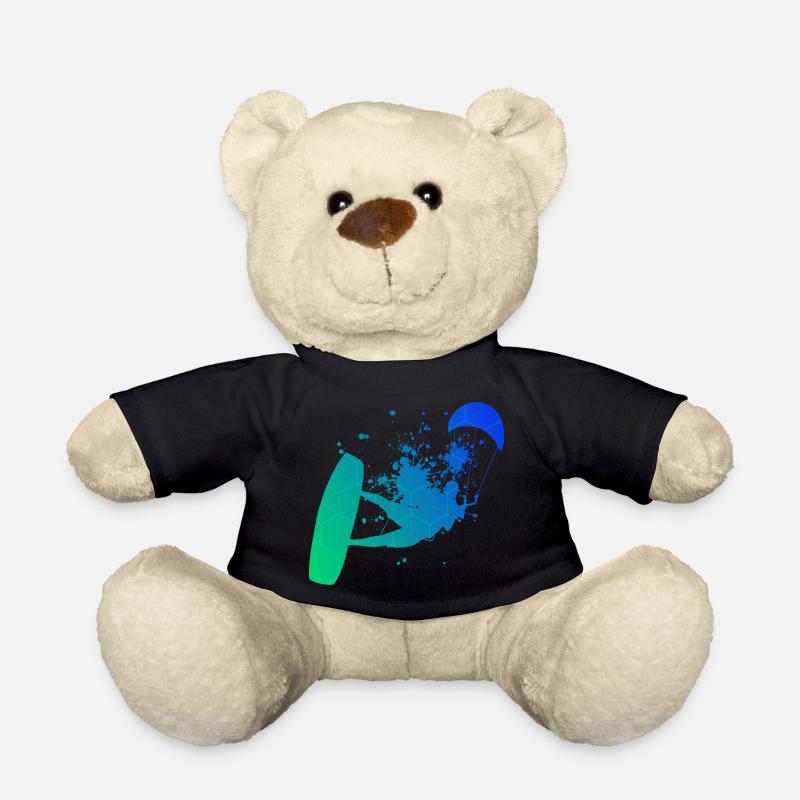 Kitesurf Kitesurf Kite Hommes Kitesurfer - Nounours - noir