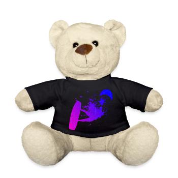 Kitesurf Homme Kitesurf Femmes Kitesurf Kitesurf - Nounours - noir - Devant