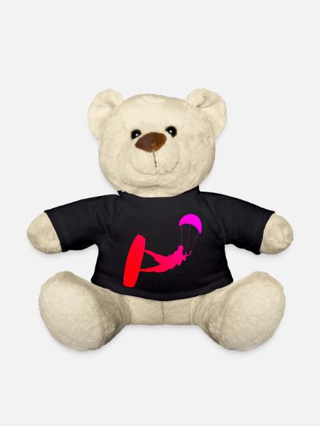 Kitesurf Kitesurfer Herren Kite Kitesurfing - Teddy - Schwarz