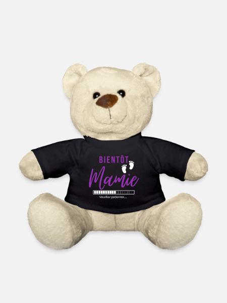 Bientôt Mamie - Nounours - noir