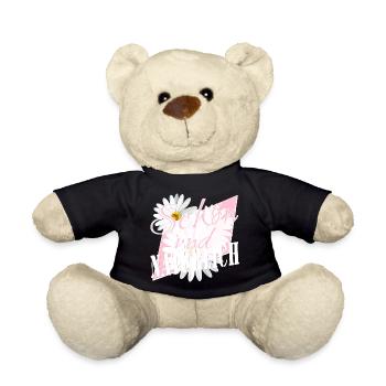 Schön und natürlich Margeriten Blumen rosa - Teddy - Schwarz - Vorne