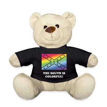 Le sud est coloré! - Nounours - noir - Devant