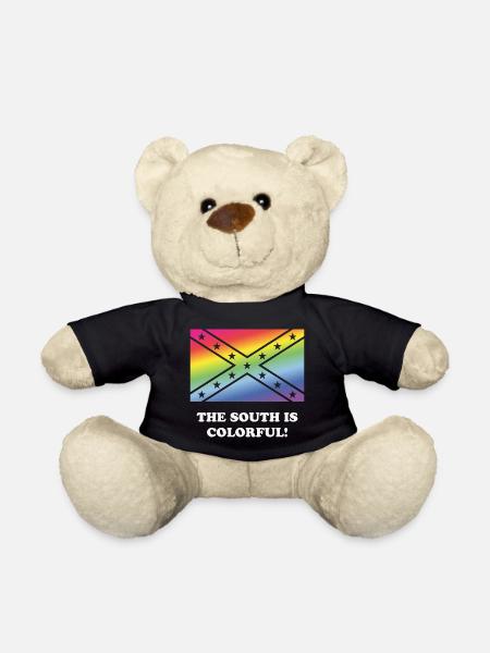 Der Süden ist bunt! - Teddy - Schwarz