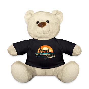 Pickup Classic Cars - Teddy Bear - black - Front