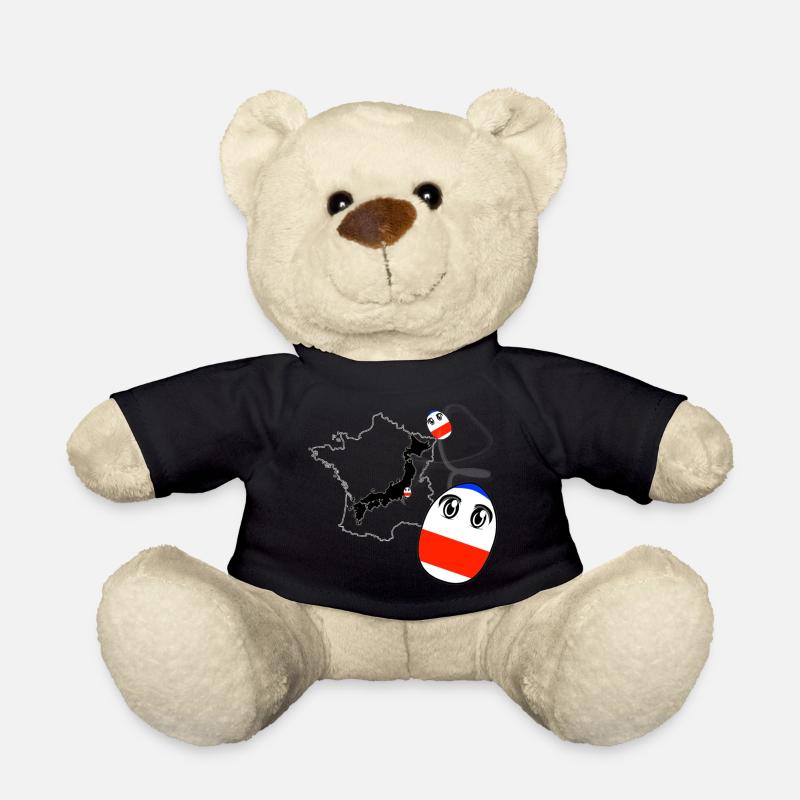 Von Japan nach Frankreich - Teddy - Schwarz