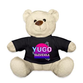Jugoslavija Yugoslavia Jugo Tito SFRJ Jugoslawien - Teddy Bear - black - Front