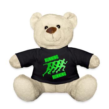 running, jogging, footing, course à pied, trail - Nounours - noir - Devant