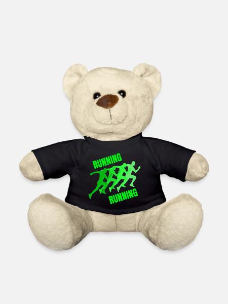 Laufen, Joggen, Joggen, Laufen, Trailrunning - Teddy - Schwarz