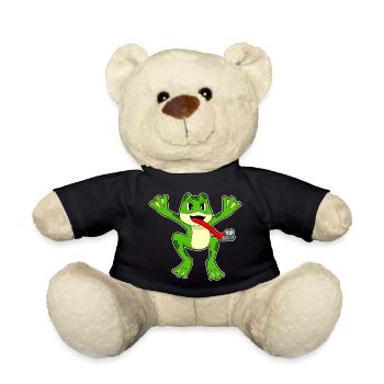 Frosch Fliege - Teddy - Schwarz - Vorne