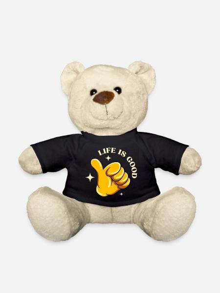 Das Leben ist schön - Teddy - Schwarz