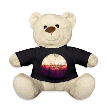 Sunset Ridge Bike Silhouette - Teddy - Schwarz - Vorne