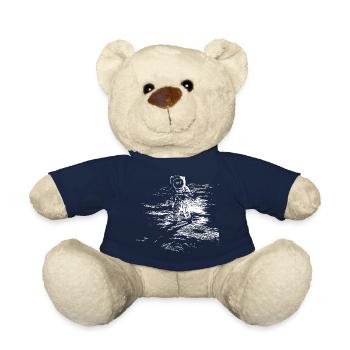 Space - Teddy Bear - french navy - Front