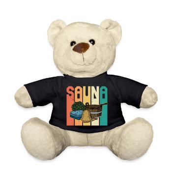 Retro Sauna Spa Massage Banja Saunaclub - Teddy - Schwarz - Vorne