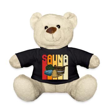 Retro Sauna Spa Massage Banja Saunaclub - Teddy - Schwarz - Vorne